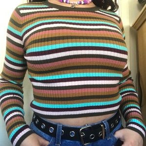 Crop top long sleeve